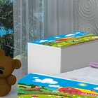 Baú Infantil Fazendinha Para Guardar Brinquedos