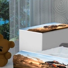 Baú Infantil Motocros Para Guardar Brinquedos