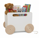 Baú Infantil Organizador De Brinquedos Com Rodinhas - Midi -