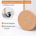 Baú Infantil Organizador De Brinquedos Com Rodinhas - Midi -