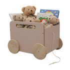 Baú Infantil Organizador De Brinquedos Com Rodinhas - Midi -