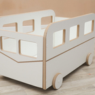 Baú Infantil Organizador De Brinquedos de MDF com Rodinhas gi