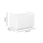 Baú Infantil Para Brinquedos Portugal Branco