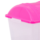 Ba Infantil Plstico Transparente 43L 38x34x52cm Usual Utilidades