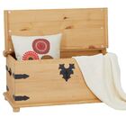 Baú Madeira Organizador Grande Rústico Tequila Madeirado