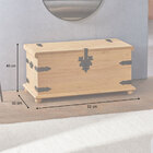 Baú Madeira Organizador Grande Rústico Tequila Madeirado