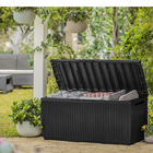 Baú Multiuso Guarda Objetos Springwood 305l - Preto