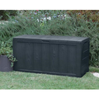 Baú Multiuso Guarda Tudo De Plastico Sherwood 270l - Grafite