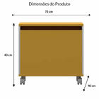Bau Multiuso M - Amarelo - Primolar