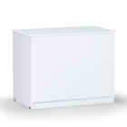 Baú Organizador Amanda 95 Cm Branco Ajl