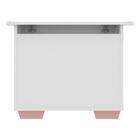 Baú Organizador Caixa De Brinquedos Pés Quadrados Multimóveis