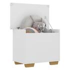 Baú Organizador Caixa De Brinquedos Pés Quadrados Multimóveis