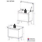 Baú Organizador Caixa De Brinquedos Retrô Multimóveis Branco