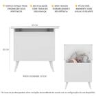 Baú Organizador Caixa De Brinquedos Retrô Multimóveis Branco