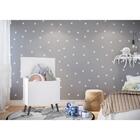 Baú Organizador Caixa De Brinquedos Retrô Multimóveis Branco/