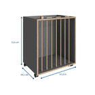 Baú Organizador Com Rodizio Be Mobiliario