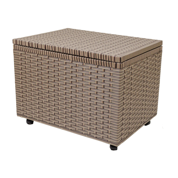 Baú Organizador Em Fita 52x40x40cm - Cappuccino