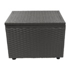 Baú Organizador Em Fita 52x40x40cm - Grafite