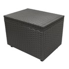 Baú Organizador Em Fita 52x40x40cm - Grafite