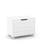 Baú Organizador Infantil Toy Com Rodízios - Matic Móveis