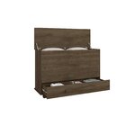 Baú Para Quarto Em Mdf/mdp 136,5 Cm Itália Freijó