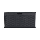 Baú Plástico Rattan 335 Litros Bel Fix