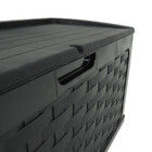 Baú Plástico Rattan 335 Litros Bel Fix