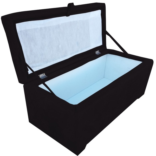 Bau Puff 80 Organizador Porta Treco Brinquedos Sapatos Infant