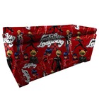 Bau Puff 80 Organizador Porta Treco Brinquedos Sapatos Infant