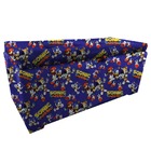 Bau Puff 80 Organizador Porta Treco Brinquedos Sapatos Infant