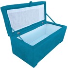 Bau Puff 80 Organizador Porta Treco Brinquedos Sapatos Infant