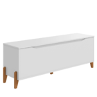 Baú Recamier Cama Box Casal Quarto Guarda Volumes Multiuso Mo