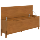 Baú Recamier Cama Box Casal Quarto Guarda Volumes Multiuso Mo