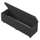 Baú Sapateira Estofada Casal 140 Cm Terra Linho - Skybox - Pr