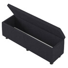 Baú Sapateira Estofada Casal King Size Júpiter Veludo - Skybo