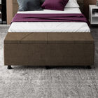 Baú Sapateira Estofada Casal King Size Júpiter Veludo - Skybo