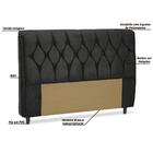 Baú Sapateira Mdf Casal Puff Estofado Veludo Almofadado Organ