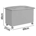 Baú Tampo Estofado Elô Peroba