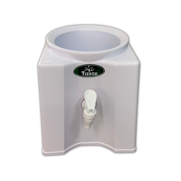 Bebedouro Branco Para Galão De Água Até 20 Litros - Tizeck
