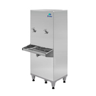 Bebedouro com Coluna Frisbel RA05 Inox com Compressor 1 Torneira Gelada e 1 Natural 220V
