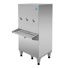 Bebedouro com Coluna Frisbel RA10 Inox com Compressor 2 Torneiras Geladas e 1 Natural 220V