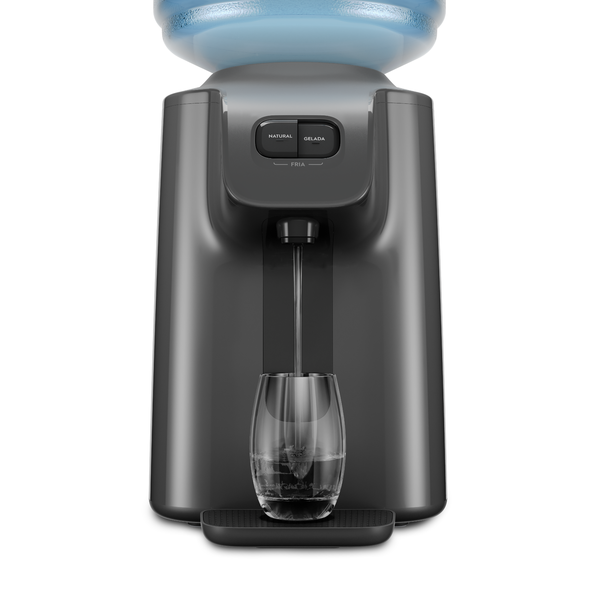 Bebedouro com Compressor Água Gelada, Fria e Natural Cinza BC01X 220V Electrolux