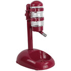 Bebedouro com Suporte e Comedouro para Cães - Laranja