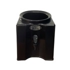 Bebedouro Cor Preto Suporte Para Galão De Água Até 20 Litros