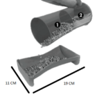 Bebedouro E Comedouro Portátil Para Viagem Furacão Pet - Rosa