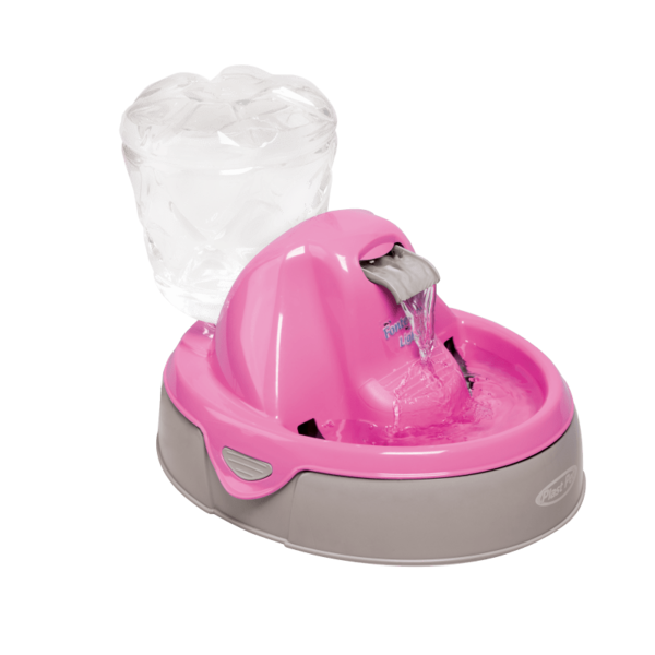Bebedouro Fonte Para Cães E Gatos Pets Light Plast Pet - Rosa