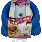 Bebedouro Glamour Antiderrapante Pelo Longo Azul 1000 Ml