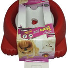 Bebedouro Glamour Antiderrapante Pelo Longo Vermelho 1000 Ml