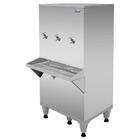 Bebedouro Industrial 100l Frisbel Inox 2 Torneiras Geladas B1
