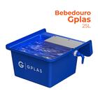 Bebedouro Para Animal 25l Azul Gplas